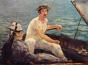 Edouard Manet Boating oil painting